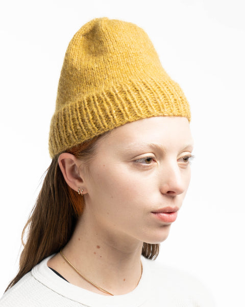 70’s Handmade Knit Wool Beanie - Small