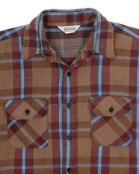 80’s Five Brothers Heavy Cotton Flannel - XXL