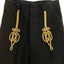 30’s Wool Costume Trousers - 28” x 26”