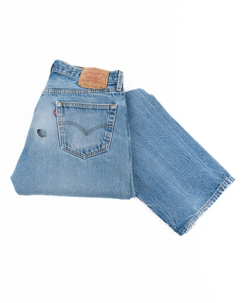 90’s Thrashed Levi’s 501 Denim - 32” x 32”
