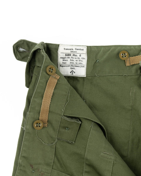 50’s British Military Field Pants - 35” x 28”