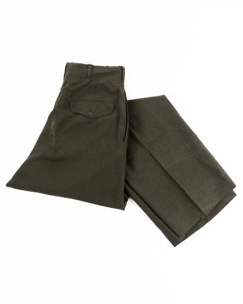 70’s Tropical Wool Trousers - 27” x 30”