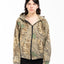 90’s Camo Zip Hoodie - Large