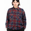 50’s Wool Plaid Flannel Shirt - Large
