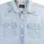 70’s Cloud Embroidered Chambray - Medium