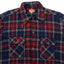 50’s Wool Plaid Flannel Shirt - Large