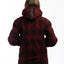 50’s Heavy Wool Hooded Plaid Jacket - Medium