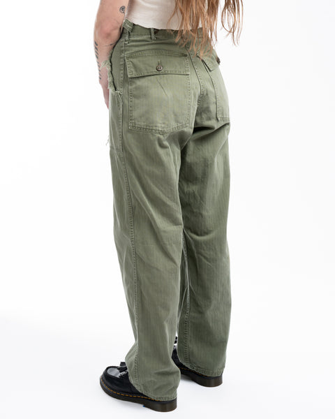 40’s HBT Field Pants - 27” x 29.5”