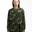 90’s Camo Long Sleeve Tee - Large