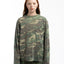 80’s Faded Camo Long Sleeve Tee - Large