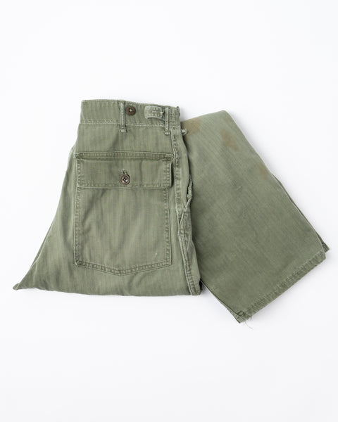 40’s HBT Field Pants - 27” x 29.5”