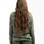 80’s Faded Camo Long Sleeve Tee - Large