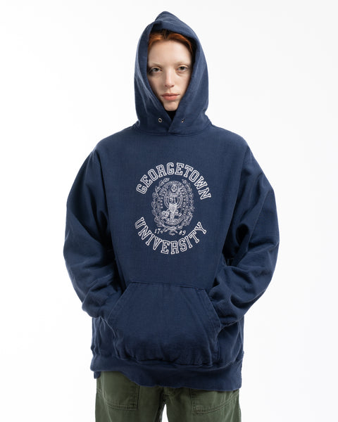 80’s Georgetown Weave Hoodie - XL