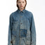 40’s Sanforized Denim Chore Coat - Large