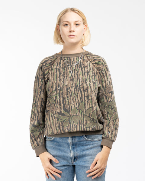 80’s Realtree Camo Crewneck - Large