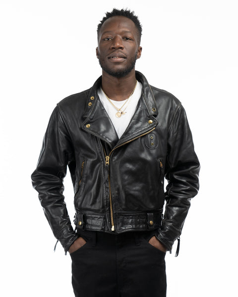 80's Langlitz Officer's Jacket - Medium