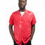 60’s Thrashed Rayon Loop Collar - Medium