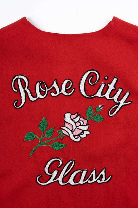 70's Rose City Glass Work Vest - XS