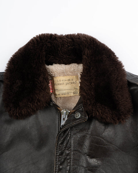 80’s Schott G-1 Bomber - Medium
