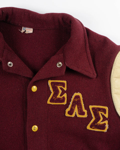 50’s Champion Running Man Varsity Jacket - Medium