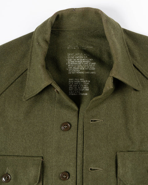 50’s Military Wool Field Shirt - Large