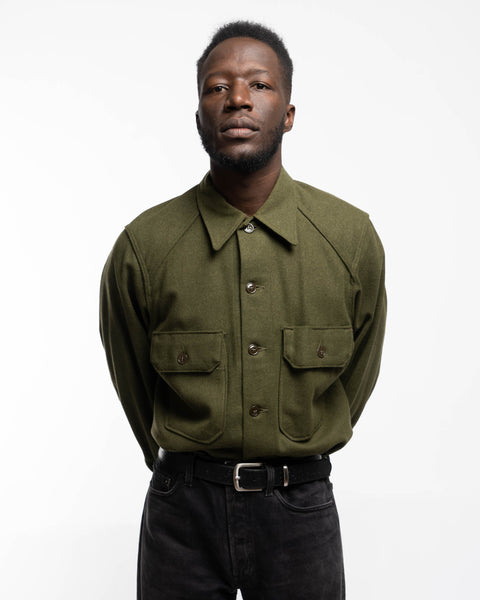 50’s Military Wool Field Shirt - Large