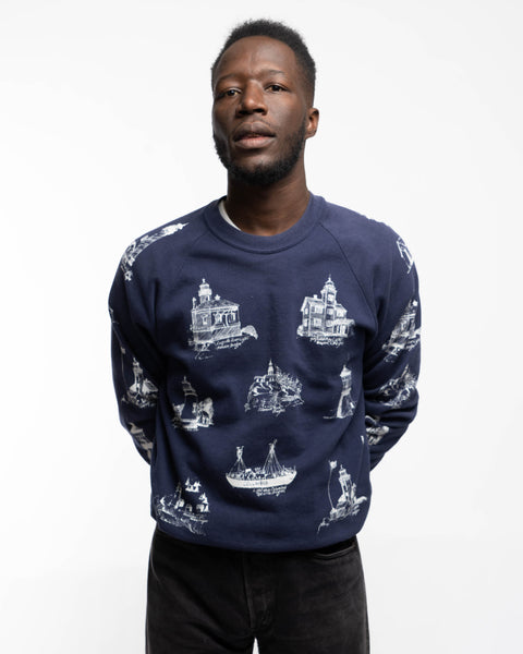 80’s Lighthouse Crewneck - Large