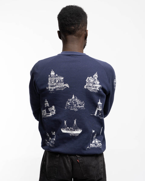 80’s Lighthouse Crewneck - Large