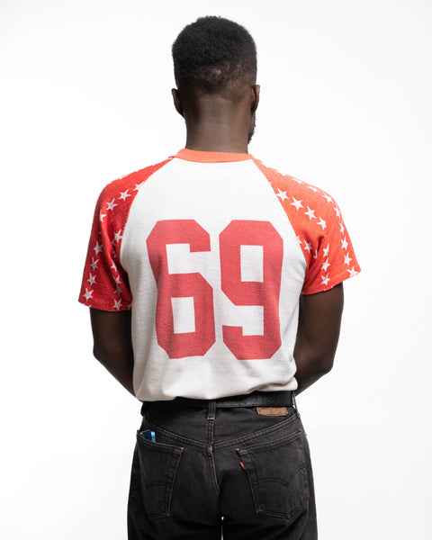 70’s Red Snappers #69 Jersey Tee - Medium