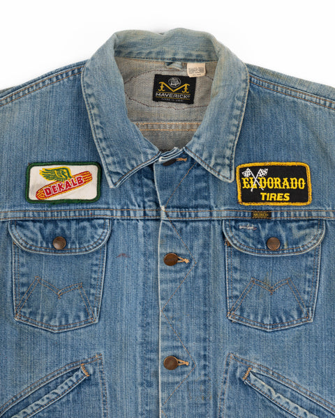 70’s Maverick Denim Jacket - Medium