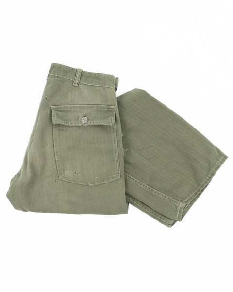 50’s HBT 13 Star Baker Pants - 27” x 27.5”