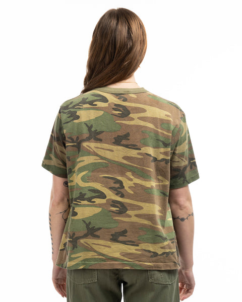 80’s Camo Pocket Tee - Medium