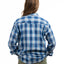 70’s Plaid Pearl Snap Western Shirt - Large