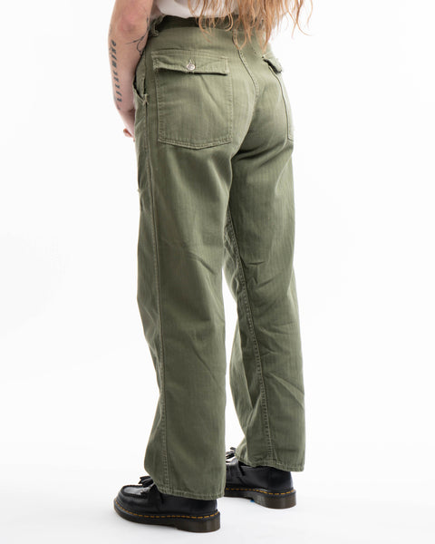 50’s HBT 13 Star Baker Pants - 27” x 27.5”