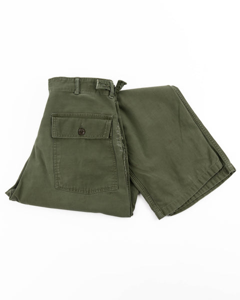 60’s OG-107 Utility Trousers - 30” x 29”